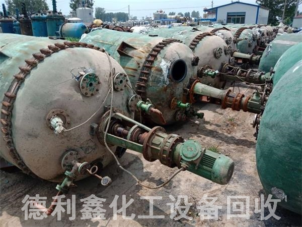 專業(yè)化工廠設備回收，不銹鋼反應釜回收